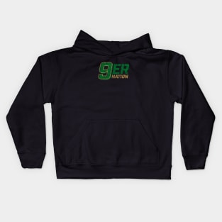 Support the Charlotte Forty Niners with this vintage design! Kids Hoodie